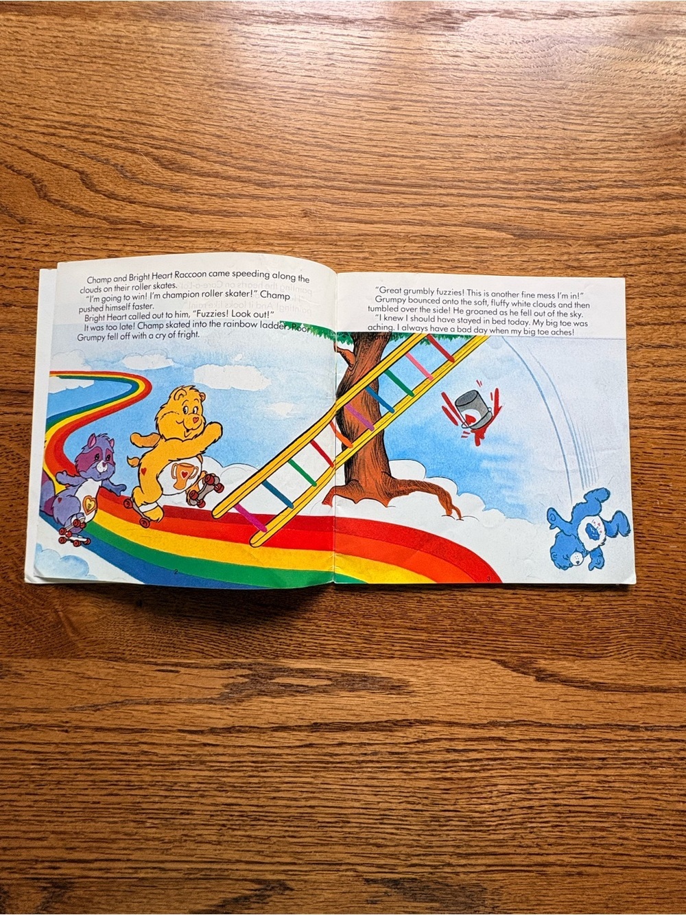 VTG 1986 Care Bears childrens Book "Care Bears and Professor Coldheart" - Picture 6 of 9